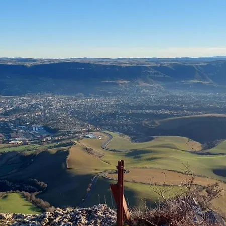 Vue Panoramique Campagne Pouncho 2 Pers * Millau
