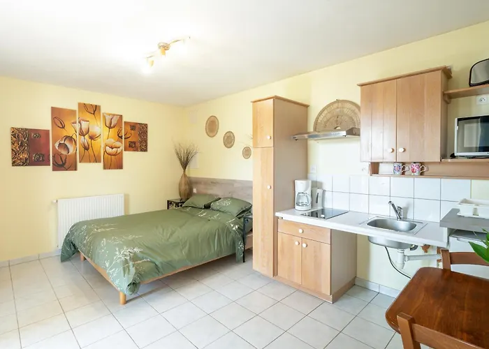 Vue Panoramique Campagne Pouncho 2 Pers 公寓 *