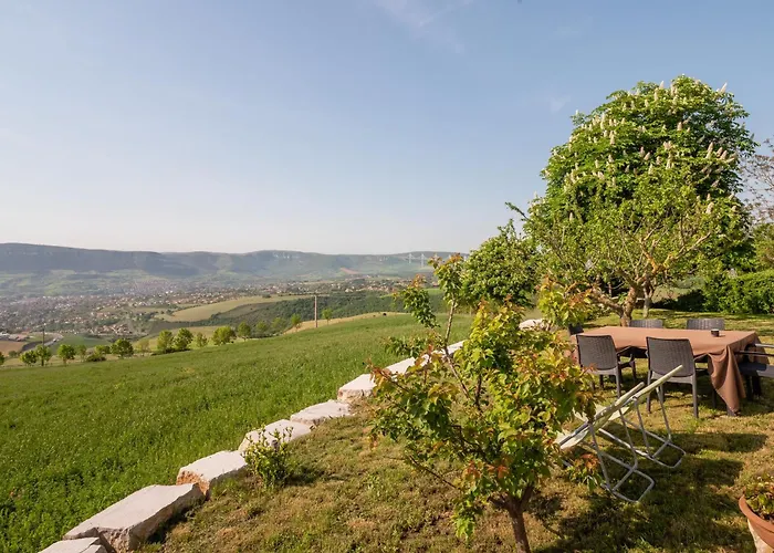 Vue Panoramique Campagne Pouncho 2 Pers